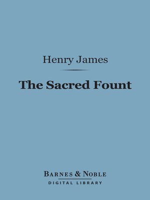 cover image of The Sacred Fount (Barnes & Noble Digital Library)